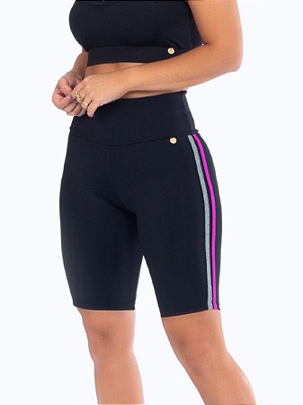 bermuda com listra lateral