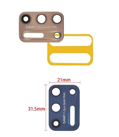 Vidro da Camera Moto G9 Plus XT2087