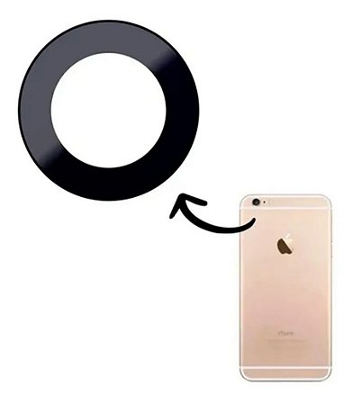 Vidro da Camera Iphone 6 6S