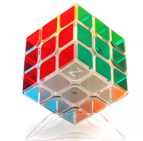 Cubo Mágico Transparente Z-cube 3x3