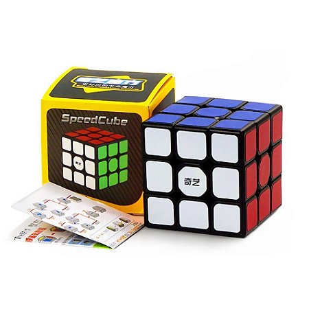 Cubo Mágico Profissional 3 - 3x3x3 QiYi Sail W - Cuber Brasil