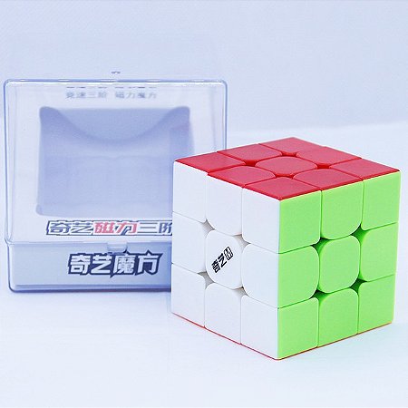 Qiyi MS Series Cubo Mágico Magnético, Cubos de Velocidade, Jogo De