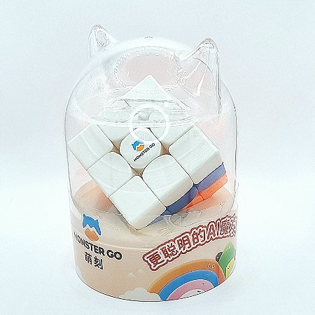 Cubo Mágico Gan Monster Rose Kids 3x3