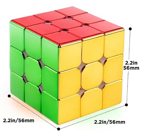 Cubo Magico 3x3x3 Cyclone Boys Metalico Magnetico - Cubo Store - Sua Loja  de Cubo Magico Online!