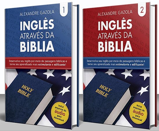 Combo Vol. 1 e 2 - Inglês através da Bíblia