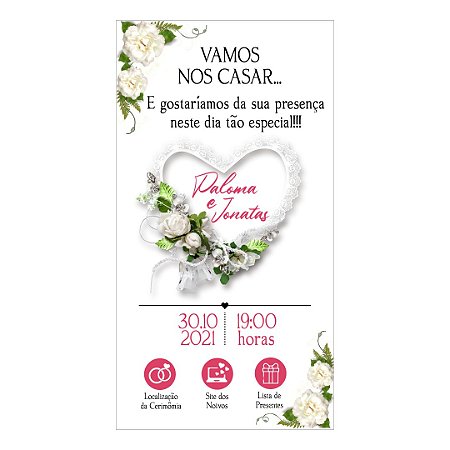 Convite para Casamento ( Personalizado )