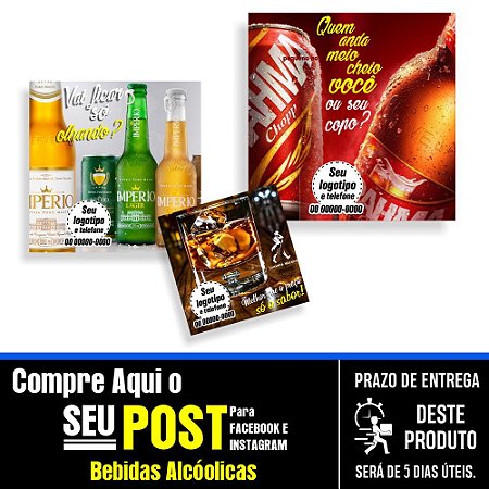 Post para Facebook ou instagram ( 8 ARTES PERSONALIZADAS )