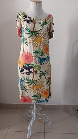 Vestido Litoral vibrante