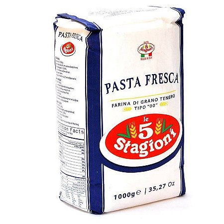 Farinha Tipo 00 Le 5 Stagioni Pasta Fresca 1kg