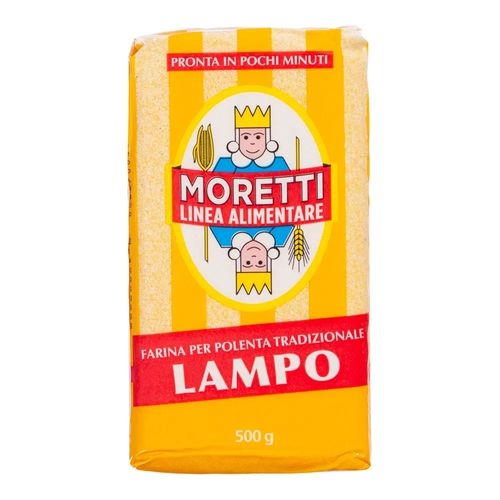 Polenta Instantânea Lampo Italiana  Moretti - 500g