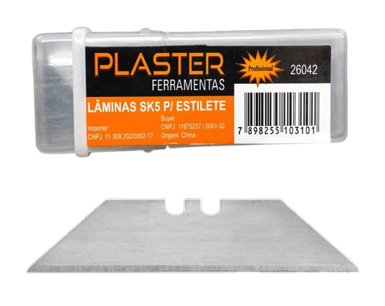 LAMINAS PARA ESTILETE TRAPEZOIDAL - PLASTER