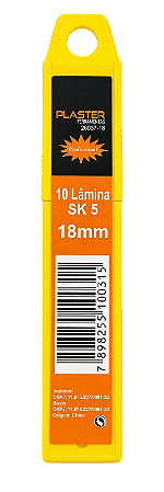 Lâminas para Estilete 18mm - Plaster