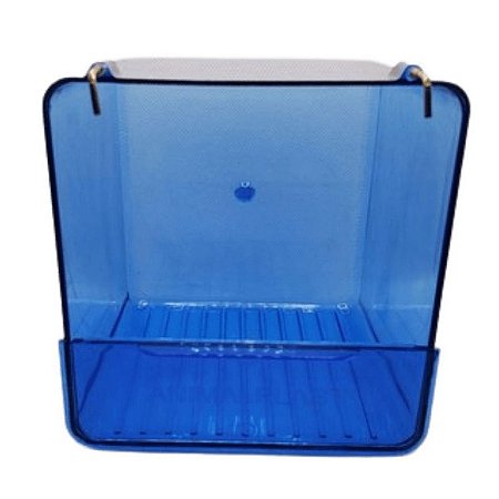 Banheira Externa Italiana Acrílica Azul Animalplast