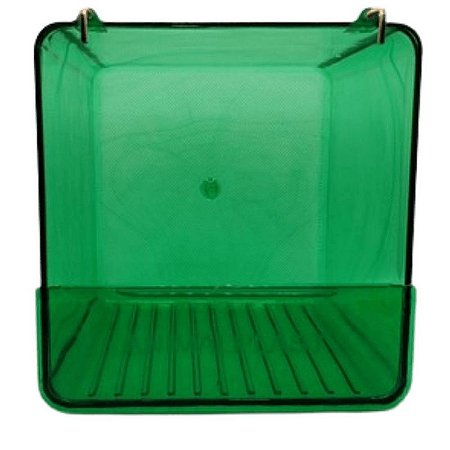Banheira Externa Italiana Acrílica Verde Translucido Animalplast