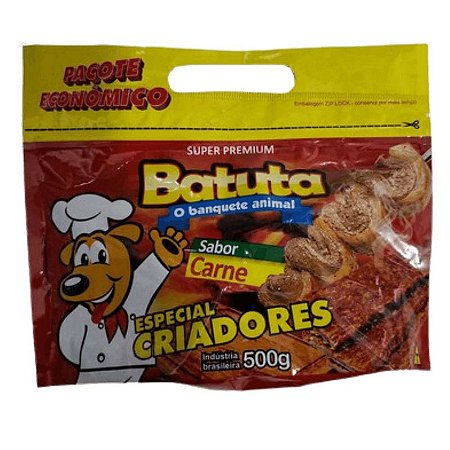 Batuta Sabor Carne Pacote Econômico 500g