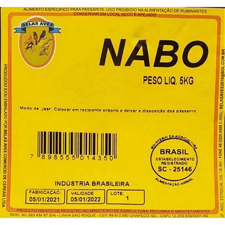 BioSuprem Sementes Selecionadas Nabão - 5kg