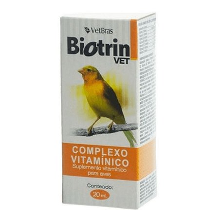 Biotrin Vet Complexo Vitamínico 20ml