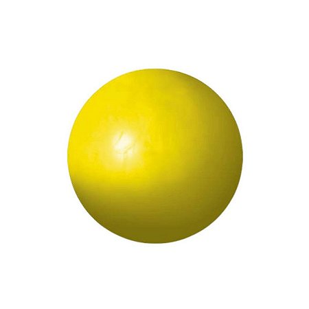 Brinquedo Furacão Pet Bola Maciça M Amarela
