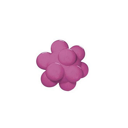 Brinquedo Furacão Pet Bola Maciça Meteoro P Rosa