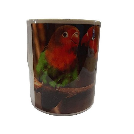 Caneca Personalizada - Agapornis