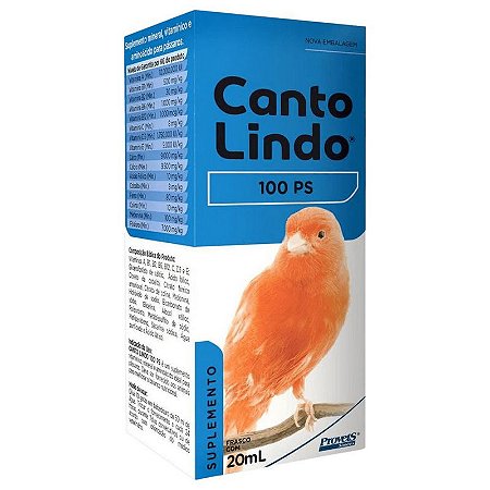 Canto Lindo 100 PS 20ml