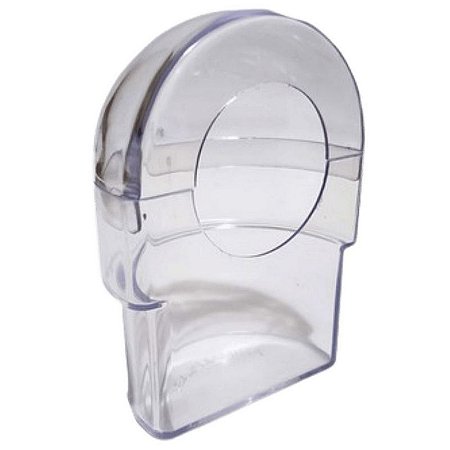 Comedouro Meia Lua Animalplast - 60ml - Cristal
