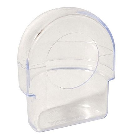Comedouro Meia Lua com Tampa - Christino - Cristal - 40ml