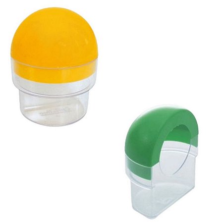 Comedouro Meia Lua Roller 45ml - Ornamental - Diversas Cores