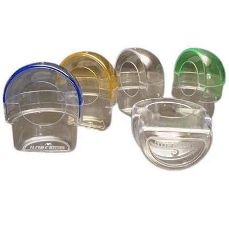 Comedouro Meia Lua Translucido com Tampa - InjetFour - Diversas cores