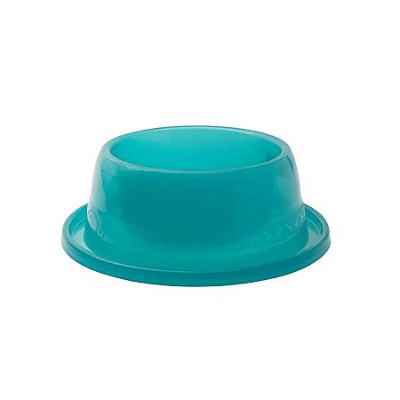 Comedouro Plástico Antiformiga Furacão Pet Tamanho 1 350 ml Verde
