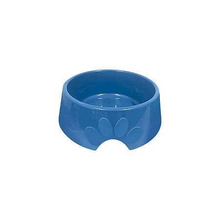 Comedouro Plástico Pop Furacão Pet Tamanho 1 300 ml Azul