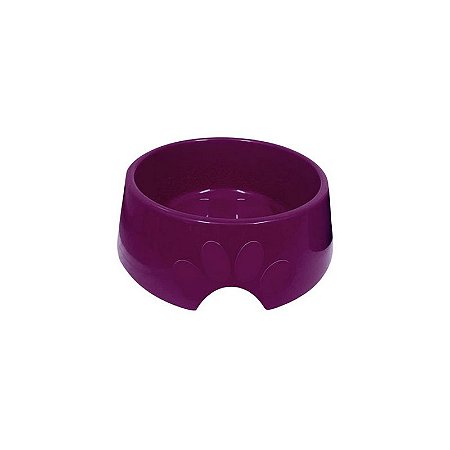 Comedouro Plástico Pop Furacão Pet Tamanho 1 300 ml Roxo