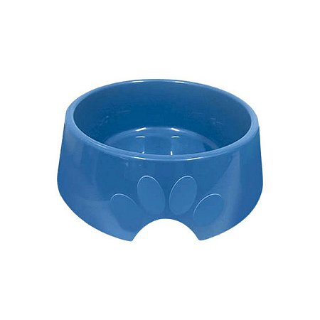 Comedouro Plástico Pop Furacão Pet Tamanho 2 600 ml Azul