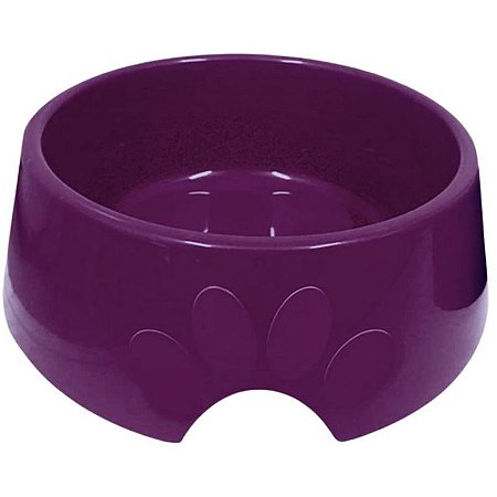 Comedouro Plástico Pop Furacão Pet Tamanho 4 1900 ml Roxo