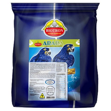 Extrusada Biotron - Arara - 5kg