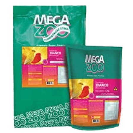 Extrusada MegaZoo Canário Bianco – 6kg