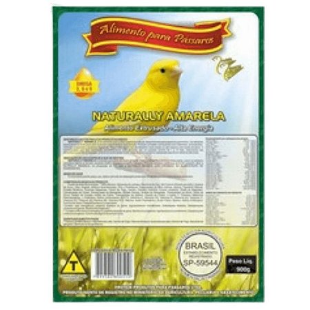 Extrusada Protein Passaros - Naturally Amarela - 900g