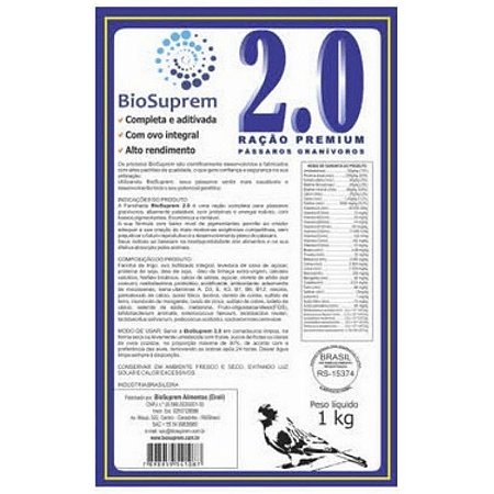 Farinhada BioSuprem 2.0 - 5kg