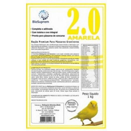 Farinhada BioSuprem 2.0 Amarela - 5kg