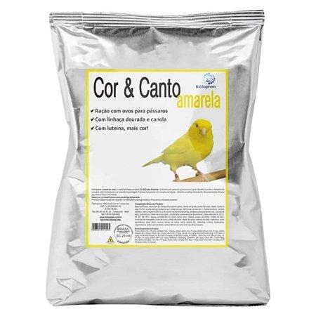 Farinhada Biosuprem Cor e Canto Amarela 5kg