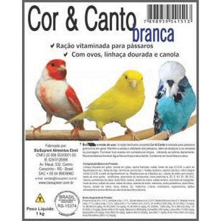 Farinhada Biosuprem Cor e Canto Branca 5kg