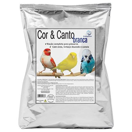 Farinhada Biosuprem Cor e Canto Branca 1kg