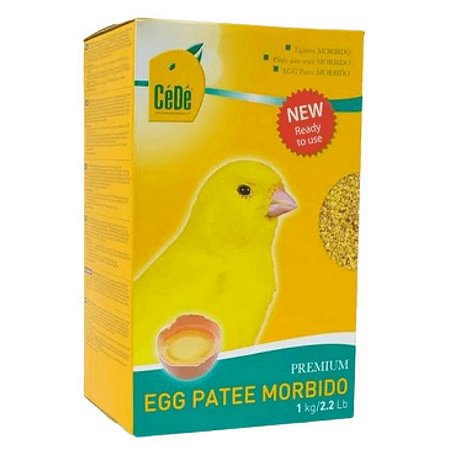 Farinhada de Papa de Ovo Morbido - Cédé - Canários - 1kg