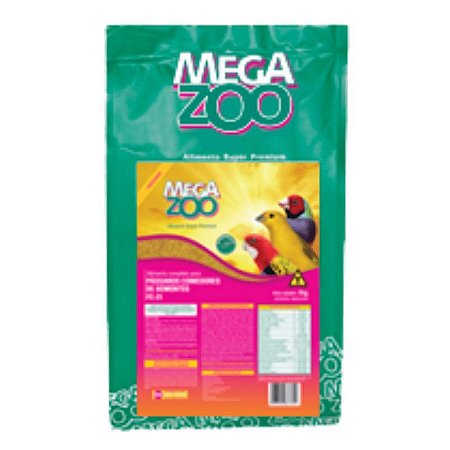 Farinhada MegaZoo - Pássaros Granívoros - Reprodução FC21 - 5kg