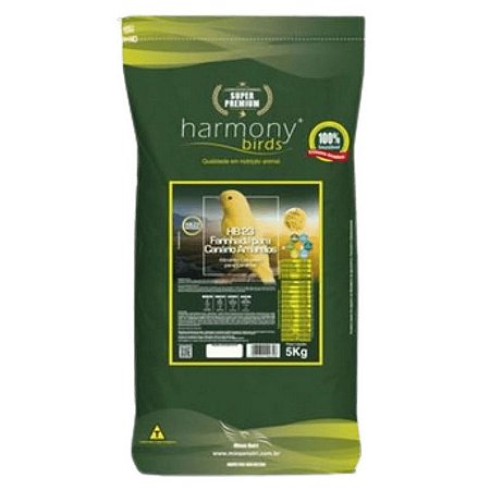 Farinhada Minas Nutri - Harmony Birds - HB 23 - Canários Amarelos - 700g
