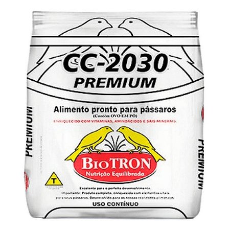 Farinhada Biotron - Pássaros - CC2030 Premium - 5kg