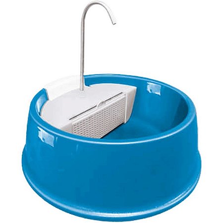Fonte para Cães e Gatos Joy Furacão Pet 110V Azul