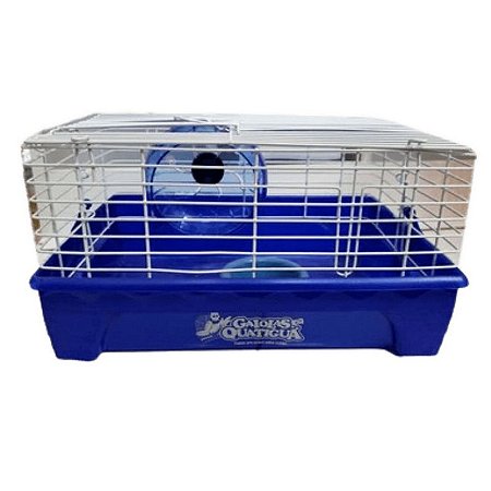 Gaiola Pequena Simples para Hamster com Brinquedo