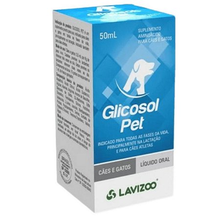 Glicosol Pet - 50ml