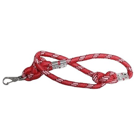 Guia de Corda Roliça Fina Furacão Pet 1 m x 10 mm Vermelha